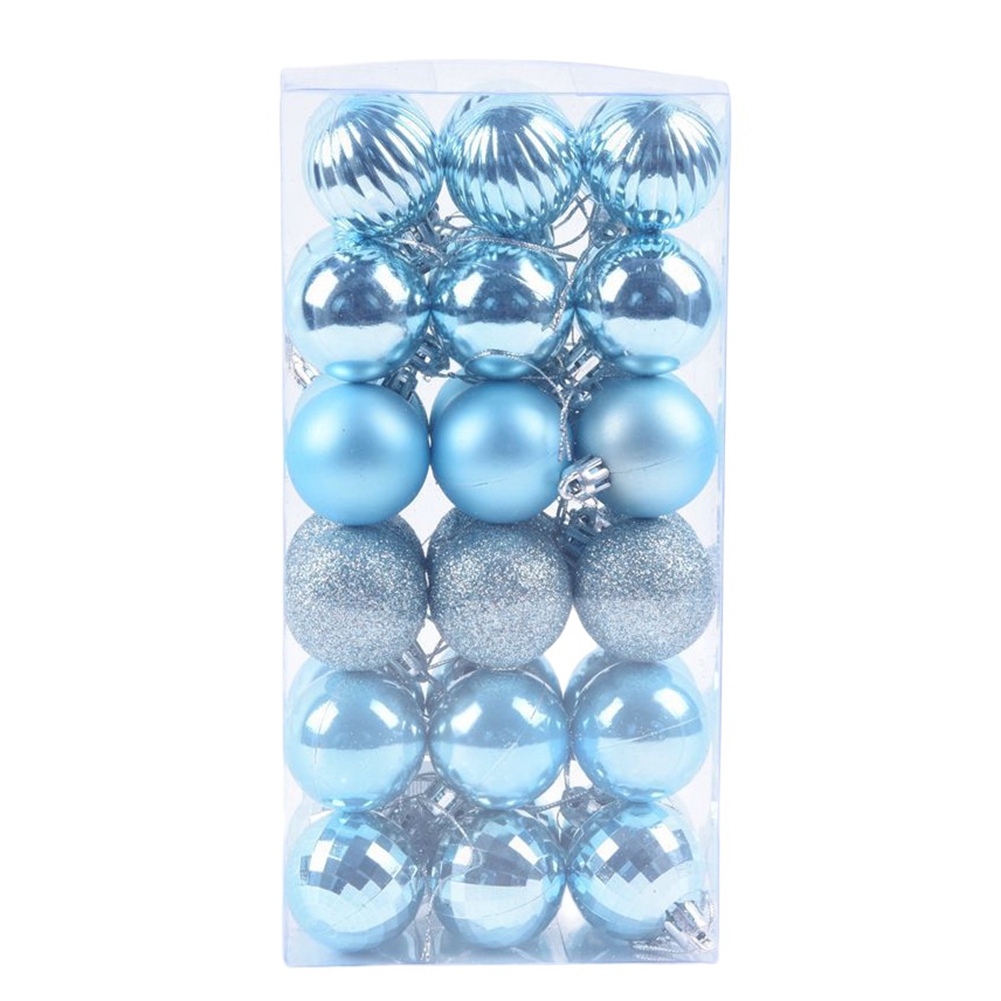 Ornament Ball Set - Ornamen Natal anti pecah, Set ornamen