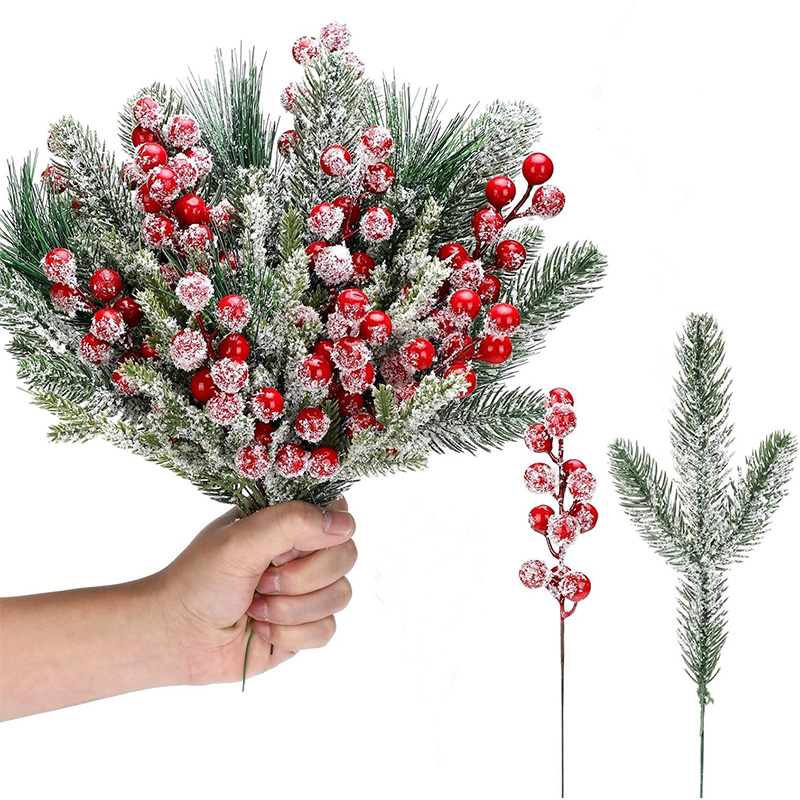 Christmas Tree Artificial - 20/26Cm Dekorasi Natal Cabang Jarum Pinus