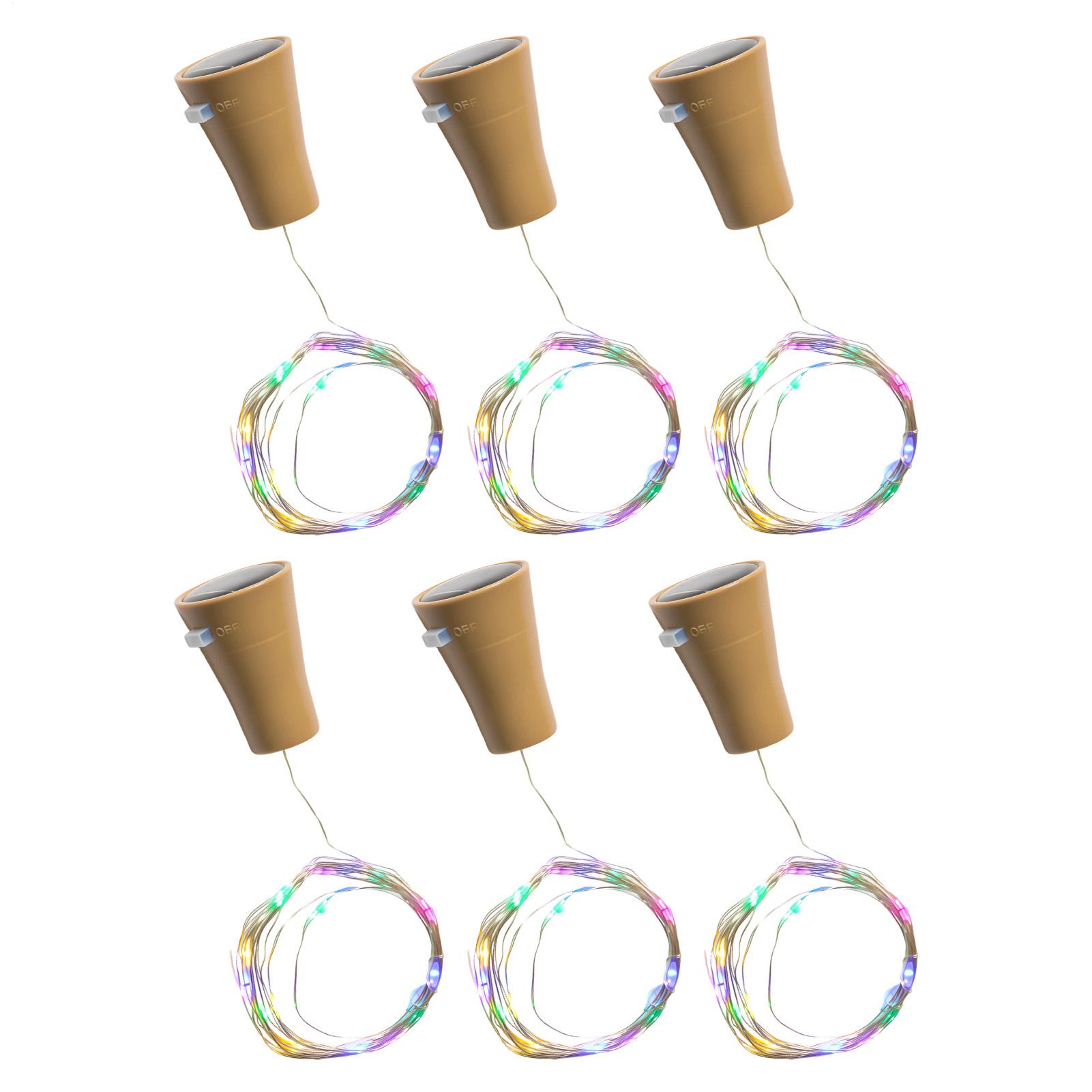 Led Fairy String Lights - Lampu Botol Anggur Tenaga Surya LED