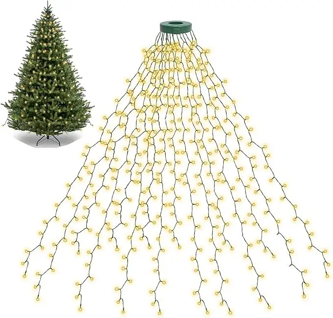 Led Fairy String Lights - Lampu Natal LED Garland Tahun Baru