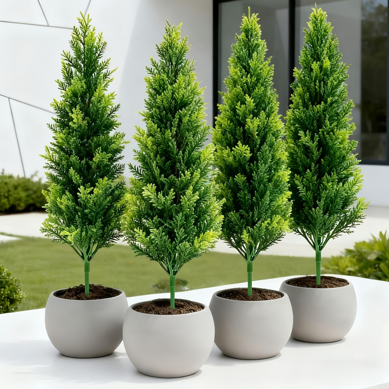 Christmas Tree Artificial - Tiang Tanam Pohon Pinus Plastik Buatan,