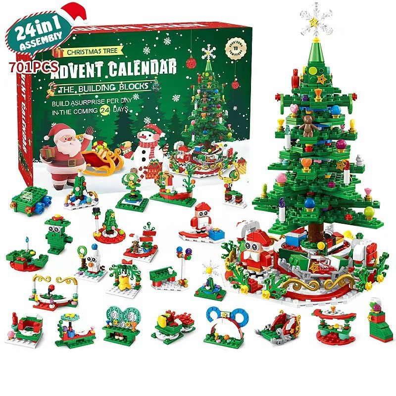 Advent Calendar Gift - Kotak Hadiah Kalender Advent Seri Natal