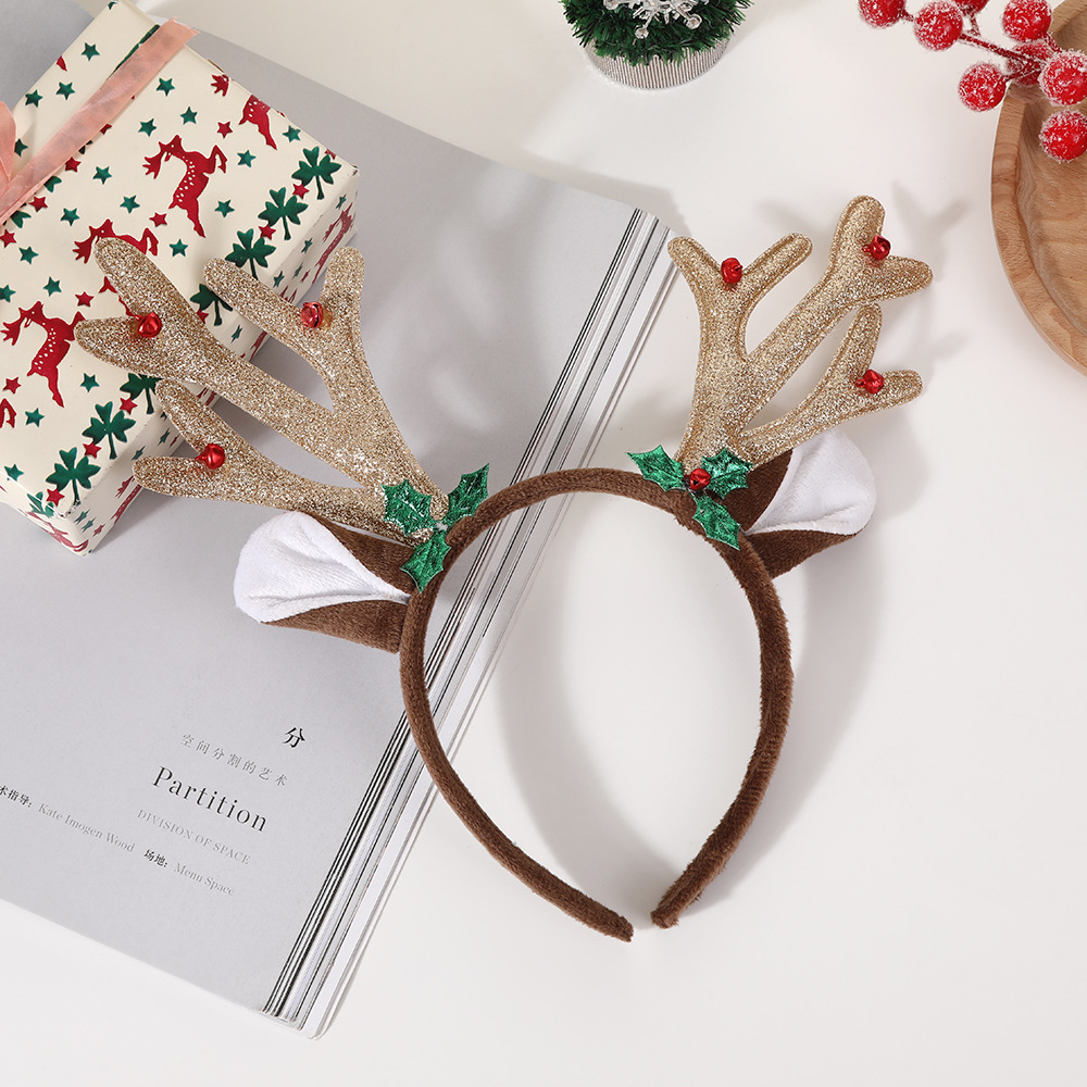 Reindeer Antlers Headband - 1 Buah Ikat Kepala Telinga Rusa