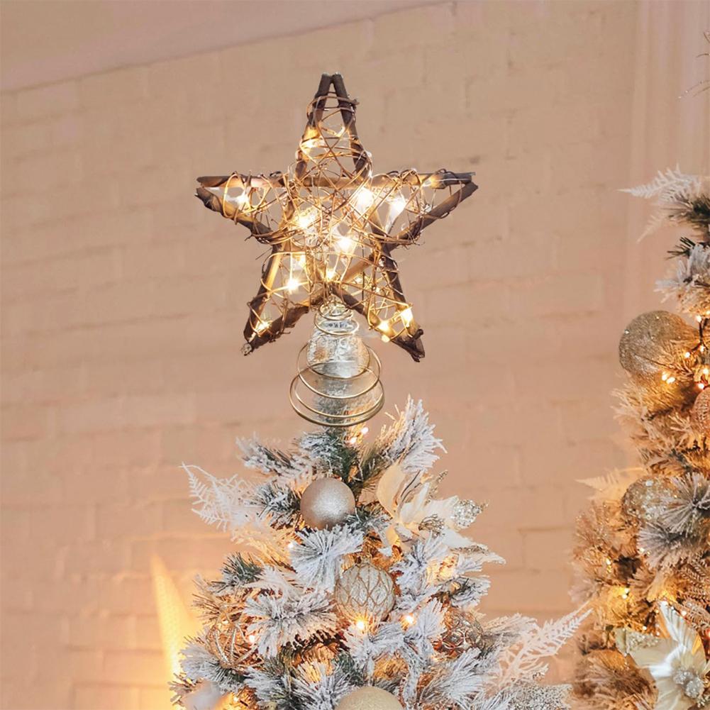 Star Tree Topper - Puncak Pohon Natal Bintang Pohon Natal