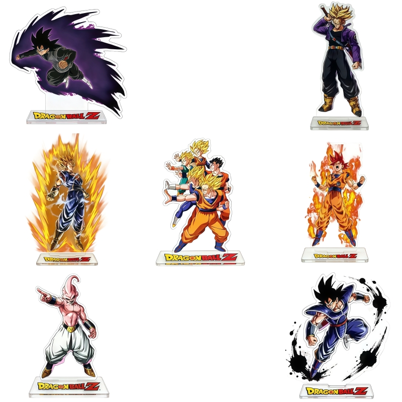 Ornament Ball Set - Kartun Anime Dragon Ball Akrilik Stand