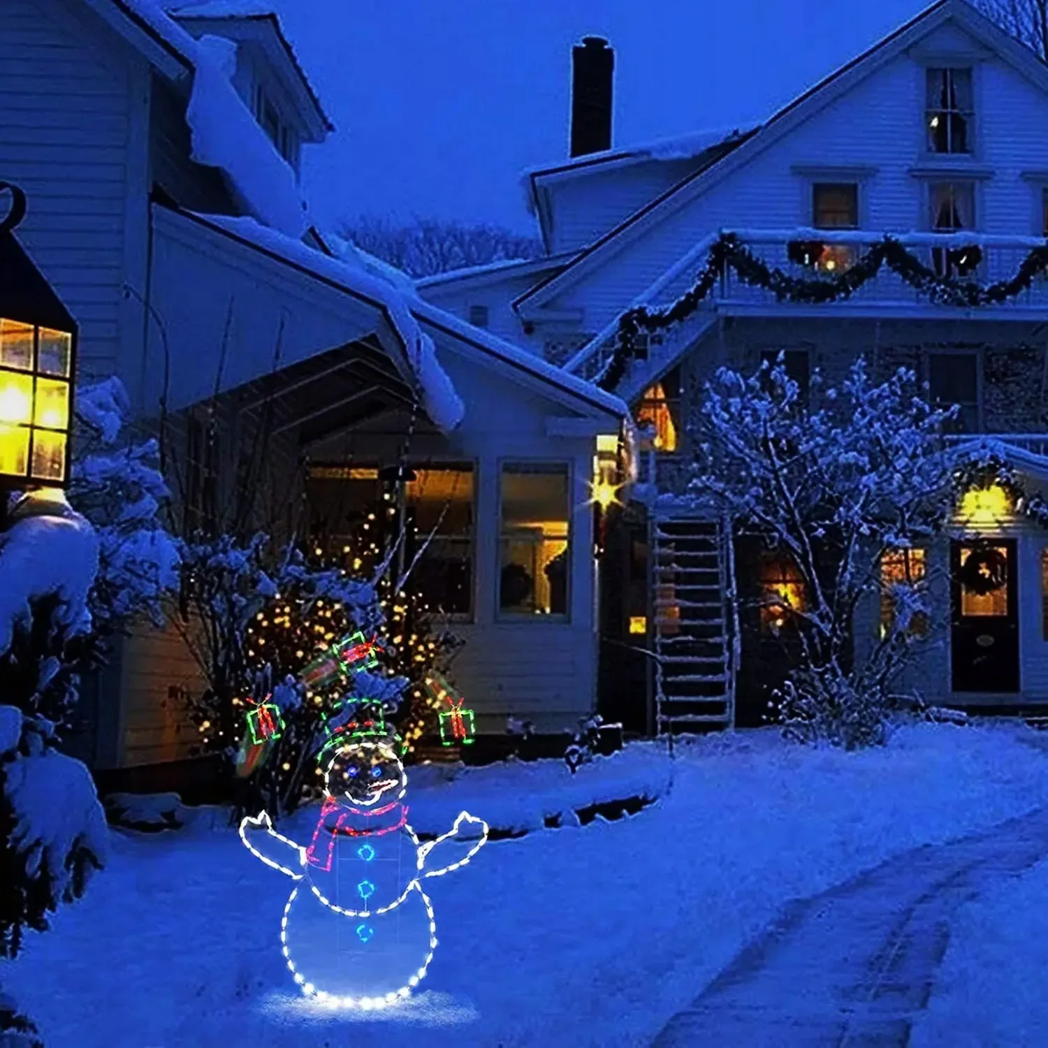 Lampu Bola Salju Animasi LED B - Christmas Lights Outdoor ulasan dan harga