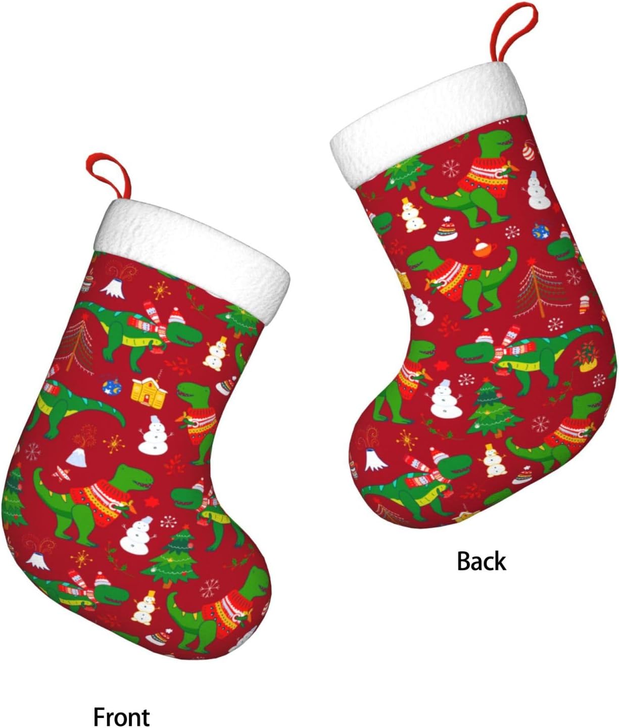 Stoking Natal Dinosaurus Natal - Christmas Stocking Hanging ulasan dan harga