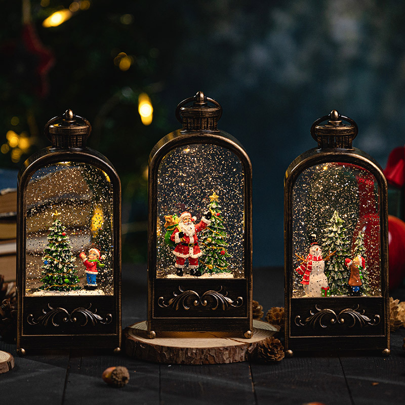 Kerajinan ornamen Natal lenter - Snow Globe Musical ulasan dan harga