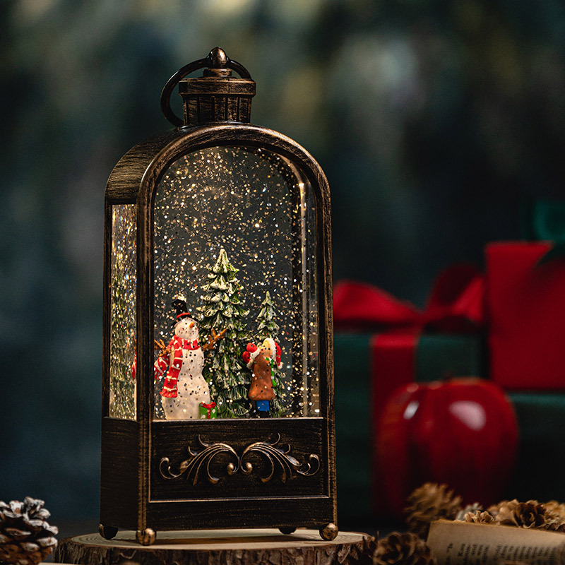 Kerajinan ornamen Natal lenter - Snow Globe Musical ulasan dan harga