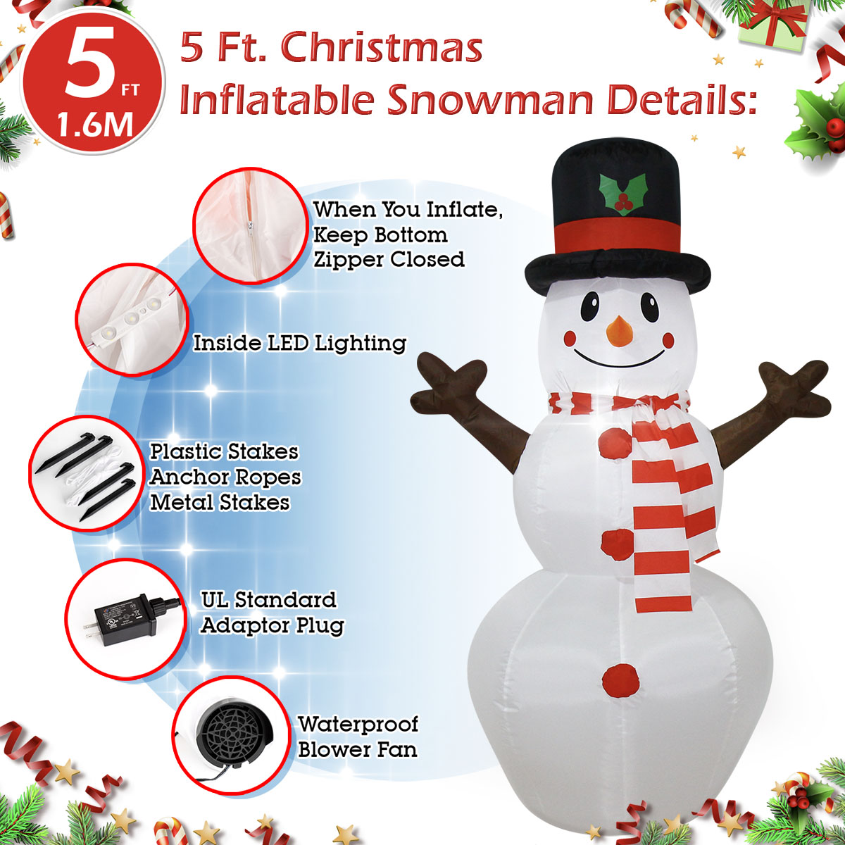 Dekorasi Natal Tiup untuk Luar - Christmas Lights Outdoor ulasan dan harga