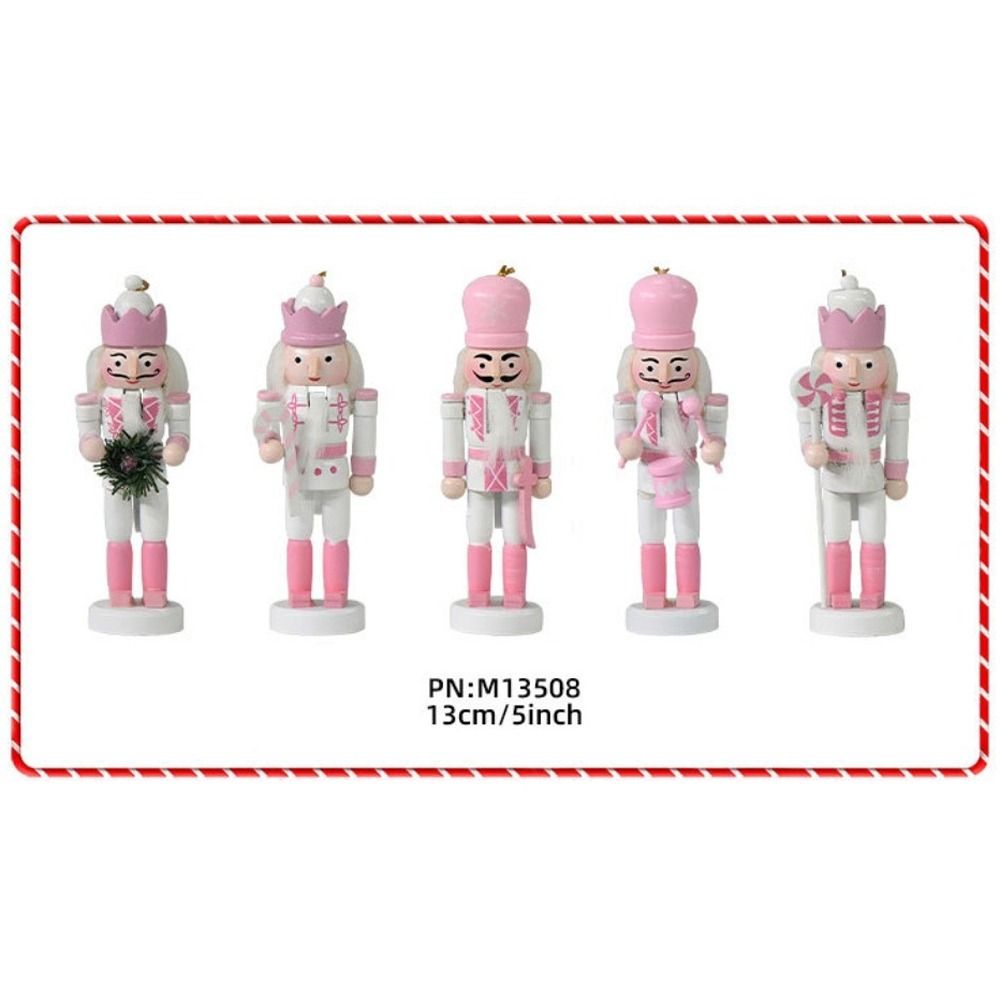 5PCS Bubuk Macarone Natal Nutc - Nutcracker Figurine ulasan dan harga