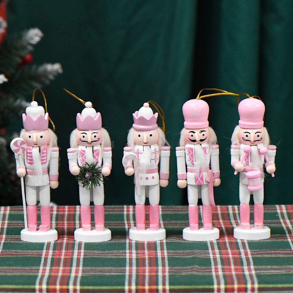 5PCS Bubuk Macarone Natal Nutc - Nutcracker Figurine ulasan dan harga
