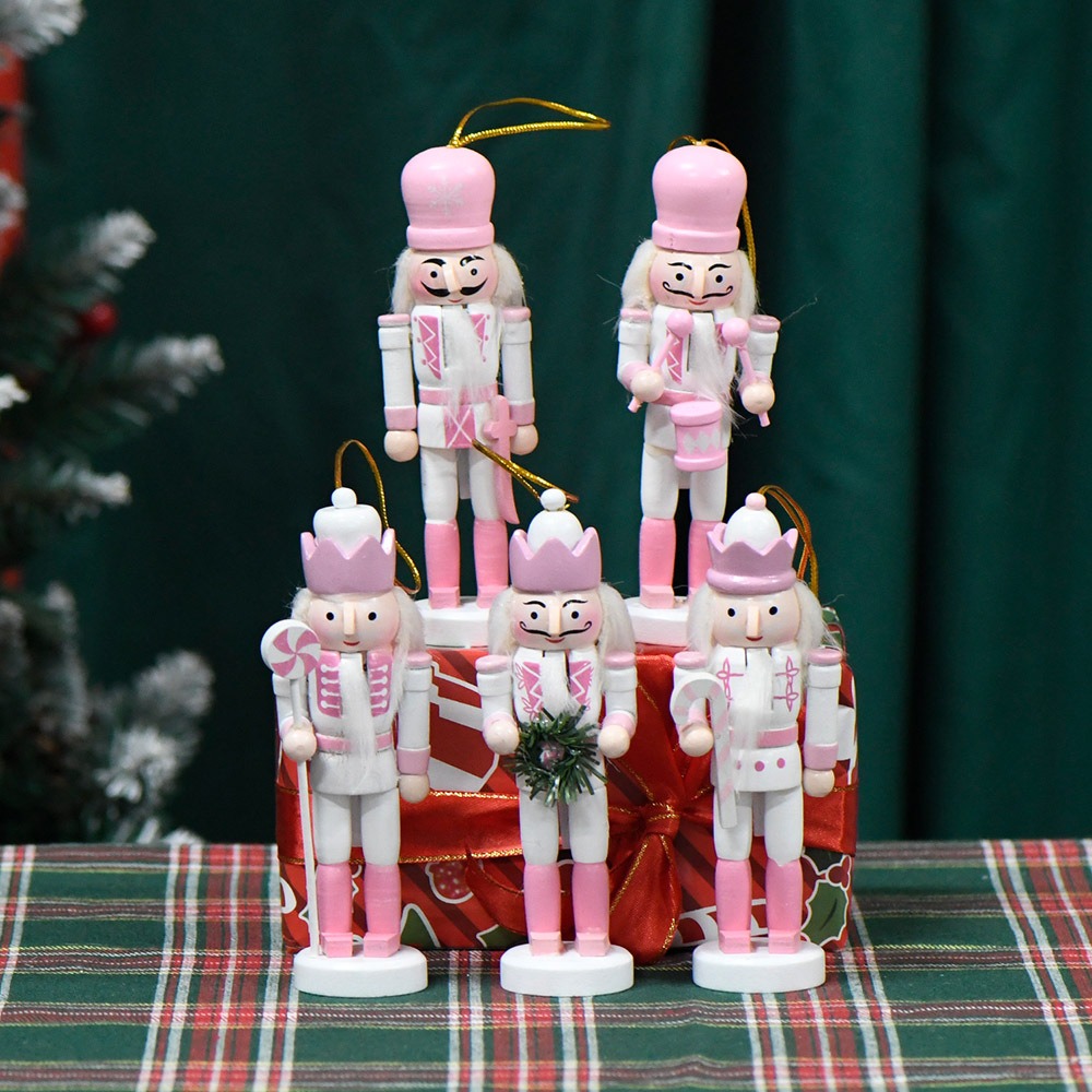 5PCS Bubuk Macarone Natal Nutc - Nutcracker Figurine ulasan dan harga