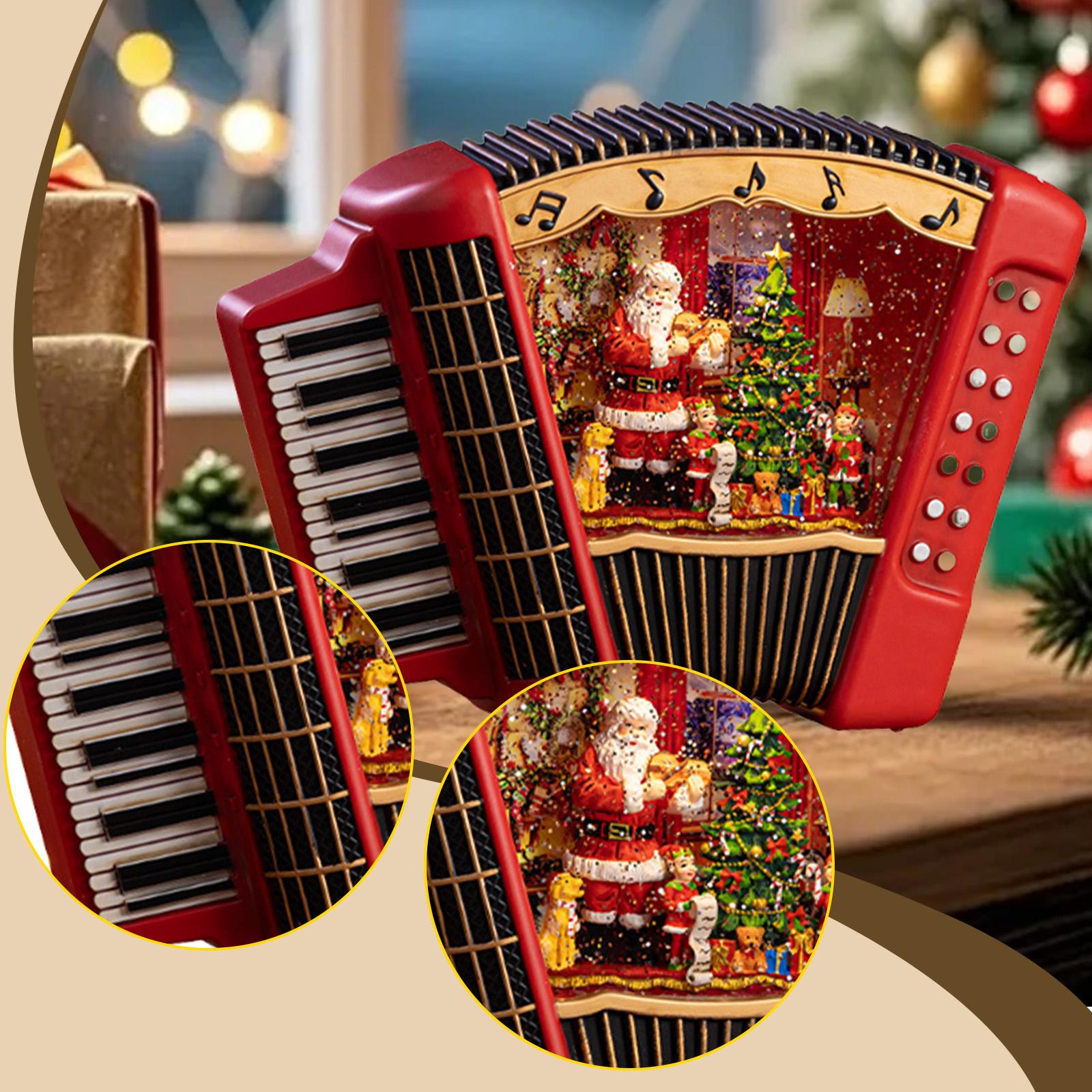 Bola Salju Natal Musikal Dekor - Snow Globe Musical ulasan dan harga
