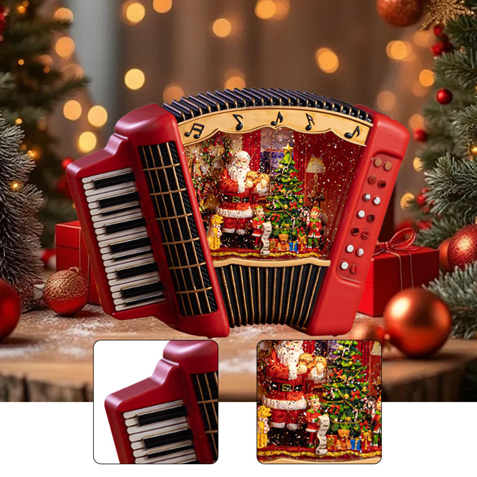Bola Salju Natal Musikal Dekor - Snow Globe Musical ulasan dan harga
