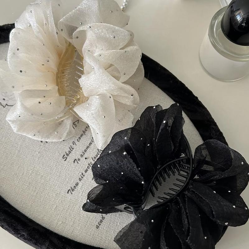 Klip Bunga Elegan Resin Pita J - Ribbon Bow Gift ulasan dan harga