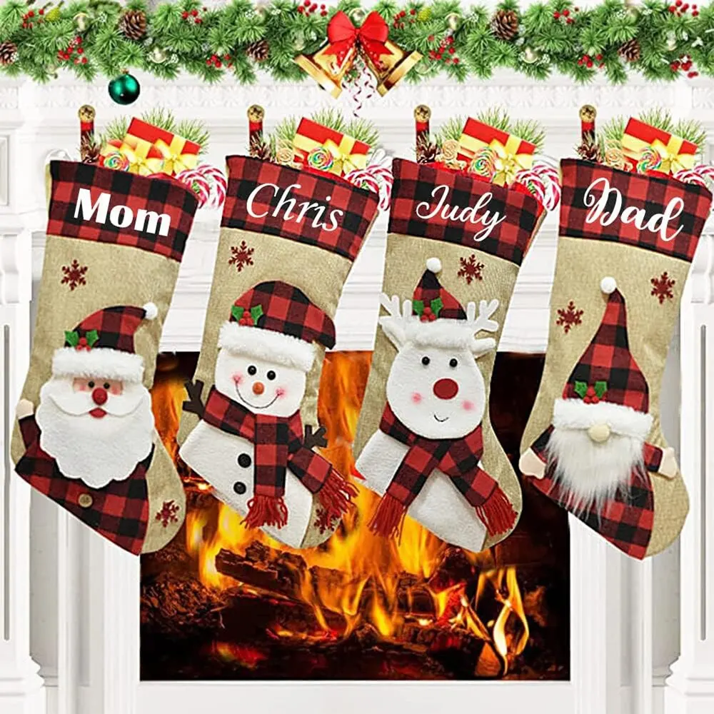 Stoking liburan Natal tas gant - Christmas Stocking Hanging ulasan dan harga
