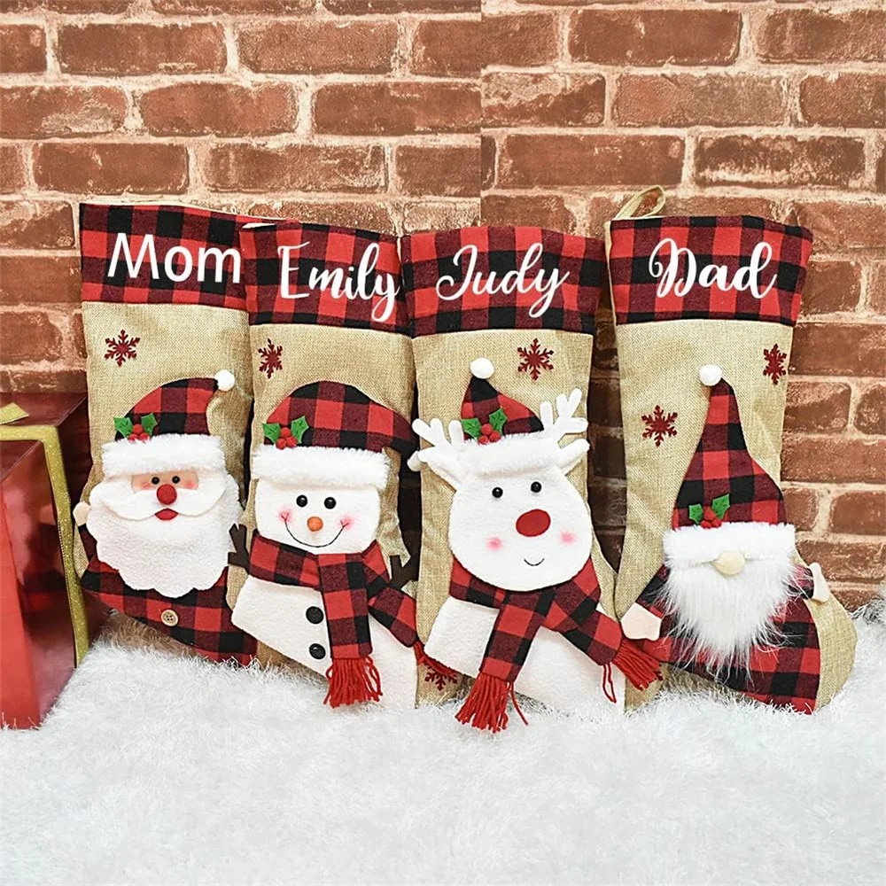 Stoking liburan Natal tas gant - Christmas Stocking Hanging ulasan dan harga