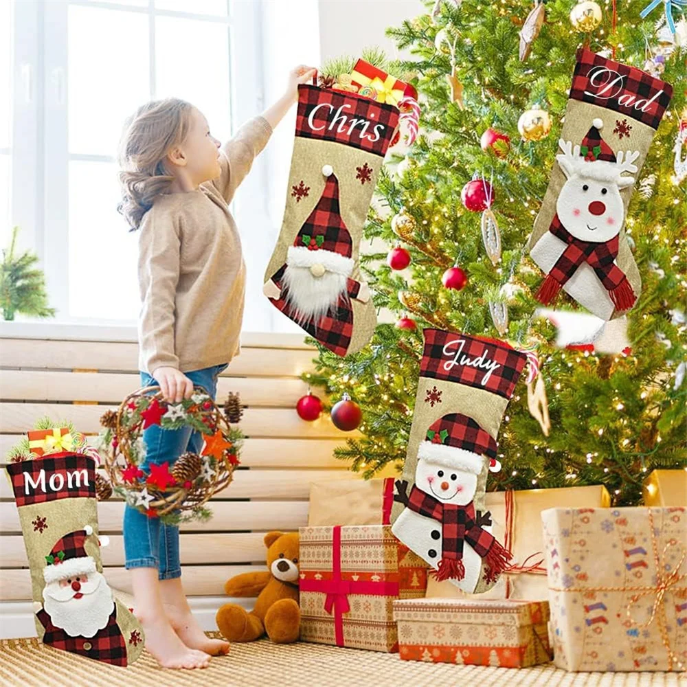 Stoking liburan Natal tas gant - Christmas Stocking Hanging ulasan dan harga