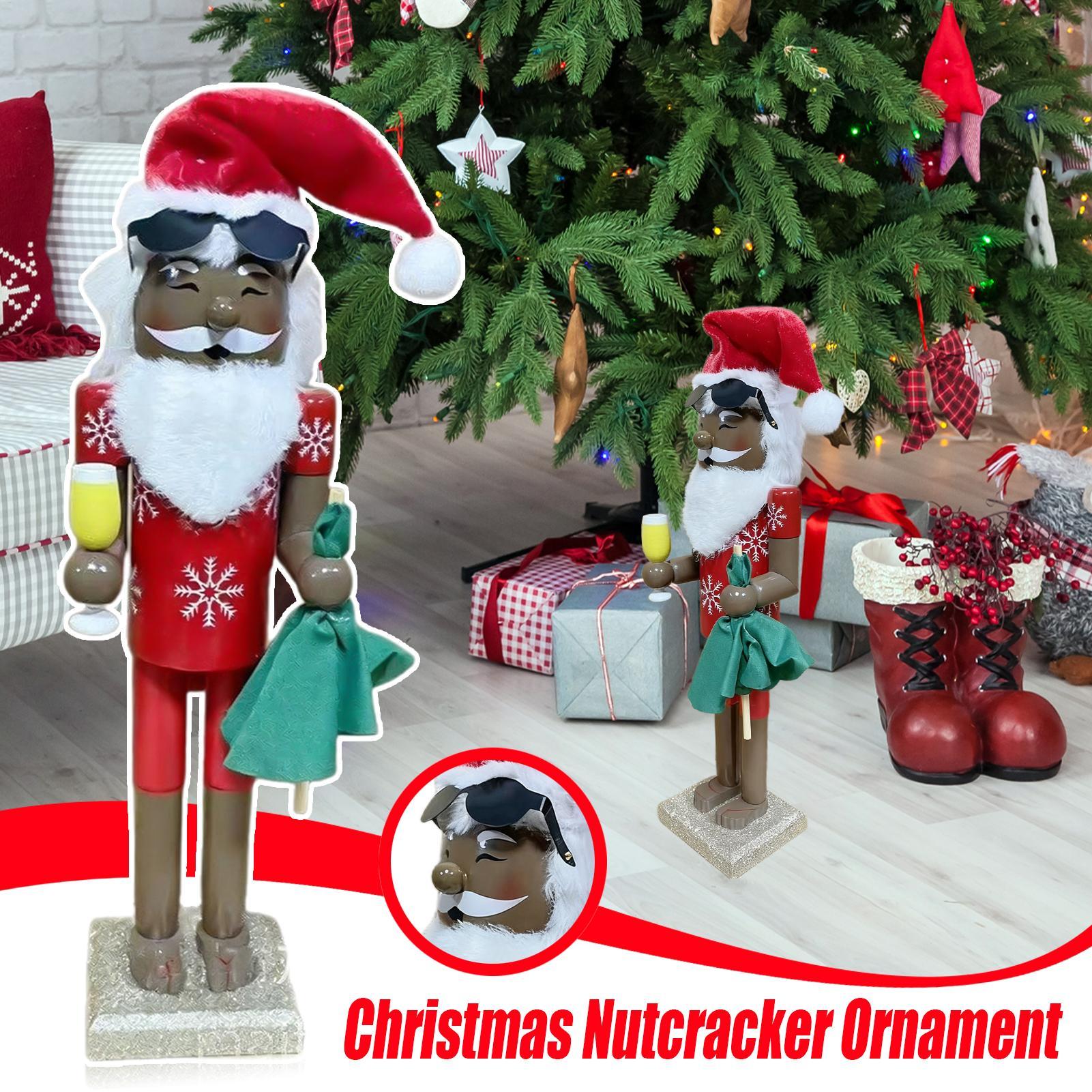 Ornamen Nutcracker Natal Santa - Nutcracker Figurine ulasan dan harga