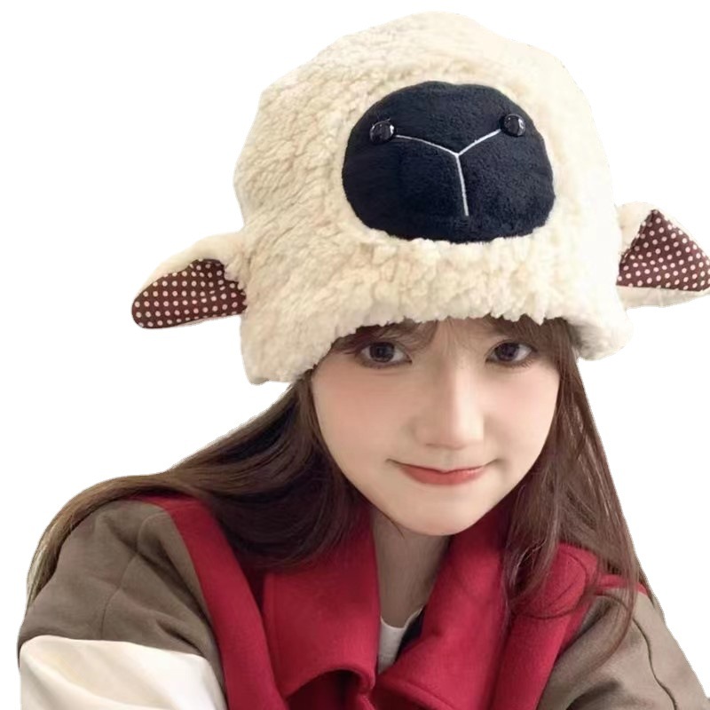 Topi Lembut Domba Hidung Hitam - Santa Hat Plush ulasan dan harga