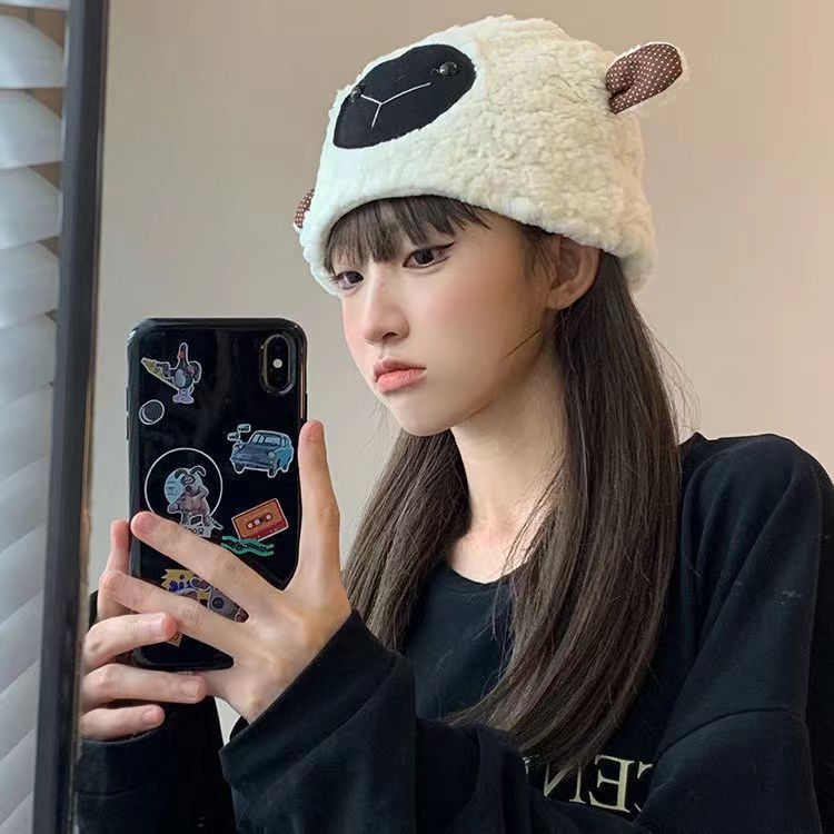 Topi Lembut Domba Hidung Hitam - Santa Hat Plush ulasan dan harga