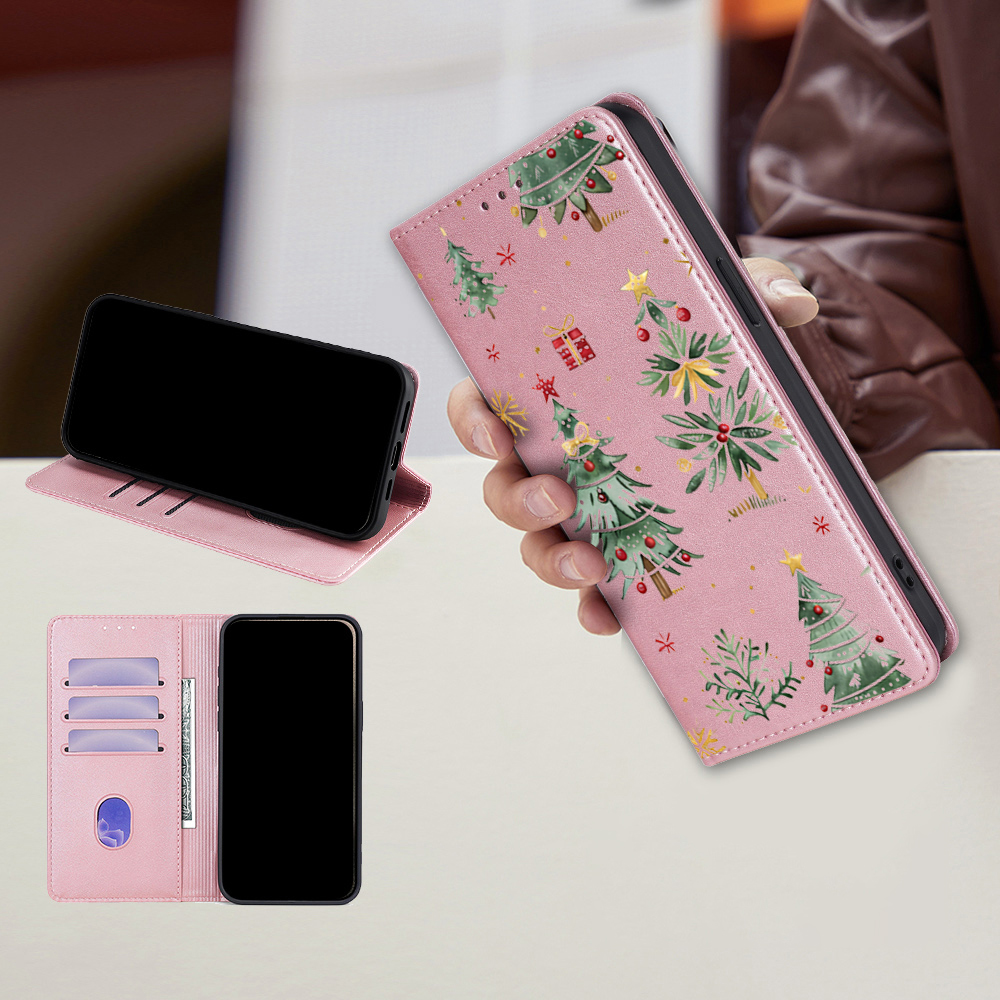 Dompet Kulit Motif Pohon Natal - Christmas Tree Artificial ulasan dan harga
