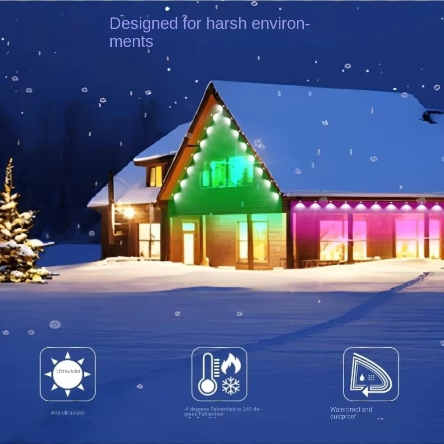 Lampu Gantung Natal LED Lampu  - Christmas Lights Outdoor ulasan dan harga