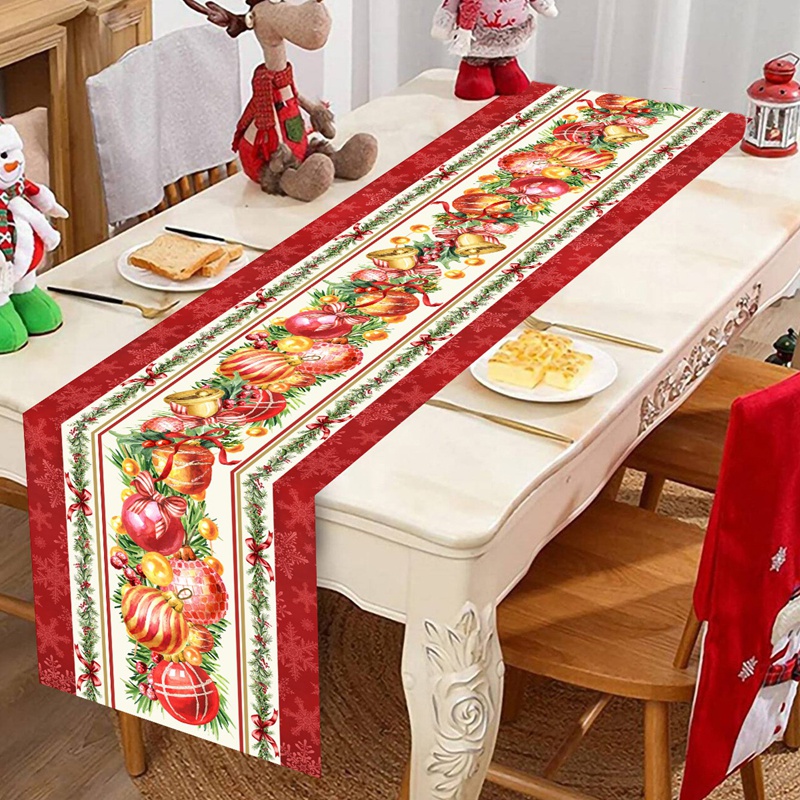 Selamat Natal Taplak Meja Nata - Christmas Table Runner ulasan dan harga