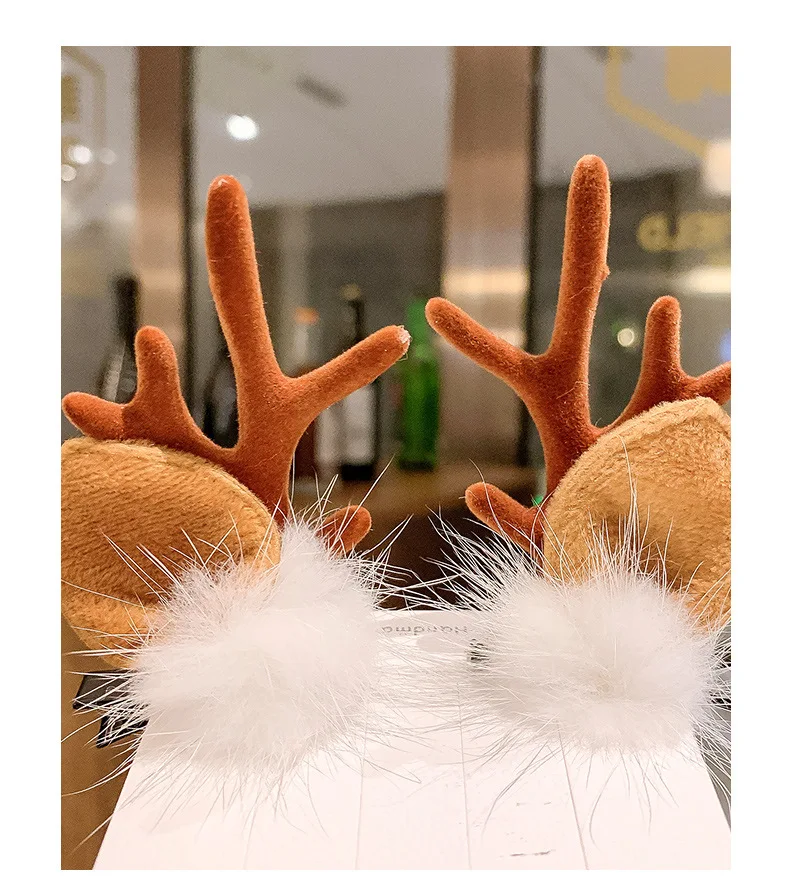 Ikat Kepala Natal Hiasan Kepal - Reindeer Antlers Headband ulasan dan harga