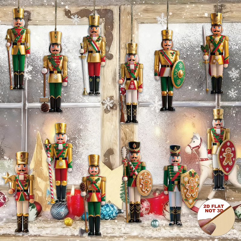 Ornamen Natal Nutcracker Kayu  - Nutcracker Figurine ulasan dan harga