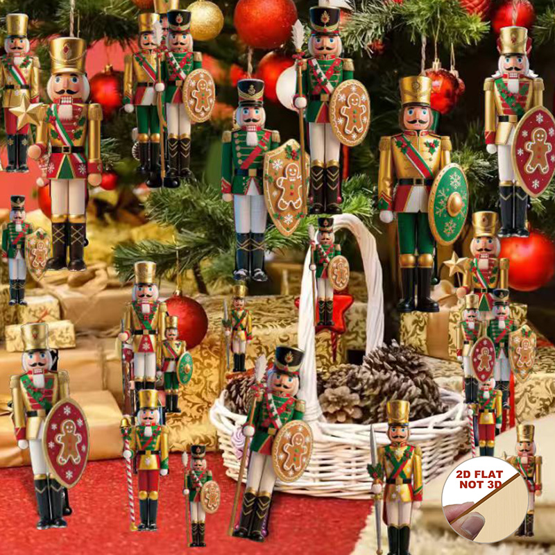 Ornamen Natal Nutcracker Kayu  - Nutcracker Figurine ulasan dan harga