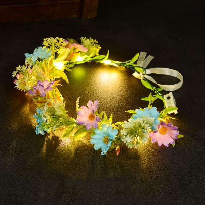 Mahkota Bunga LED Bercahaya, H - Led Fairy String Lights ulasan dan harga