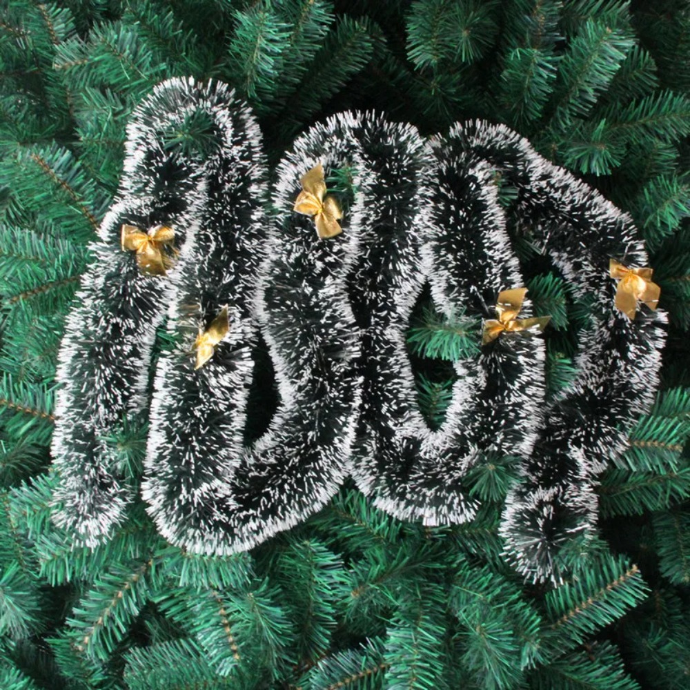 Garland Natal Tinsel Buatan de - Tinsel Garland Decoration ulasan dan harga