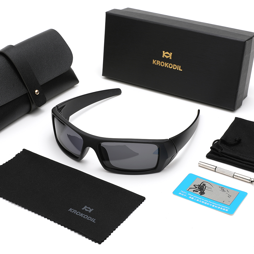 Kacamata Hitam Polarisasi UV40 - Gift Box Wrap Set ulasan dan harga