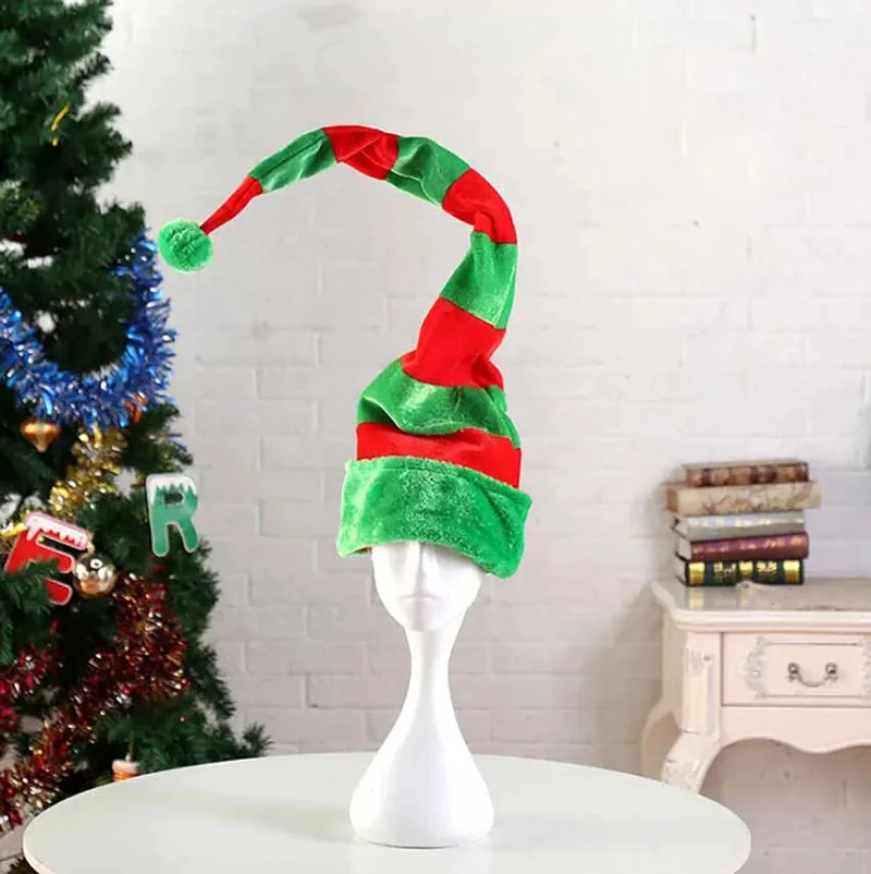 Topi Natal Topi Santa Mewah Or - Santa Hat Plush ulasan dan harga