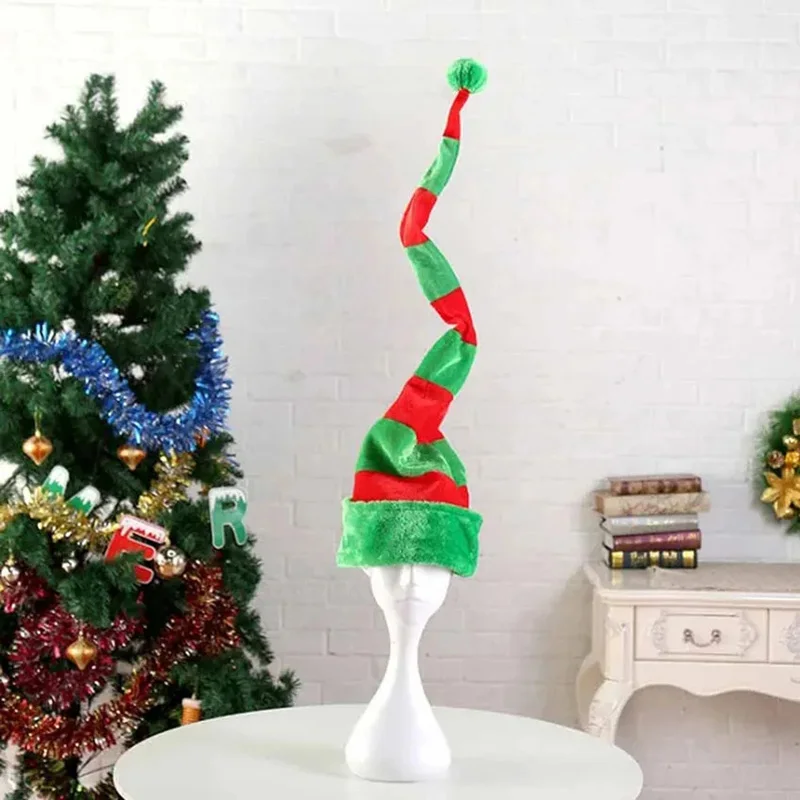 Topi Natal Topi Santa Mewah Or - Santa Hat Plush ulasan dan harga