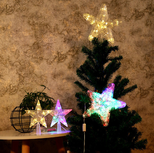 15/19/23cm Bintang Puncak Poho - Star Tree Topper ulasan dan harga