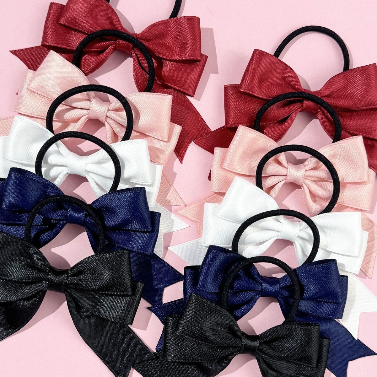 2 Buah Ikat Rambut Pita, Manis - Ribbon Bow Gift ulasan dan harga