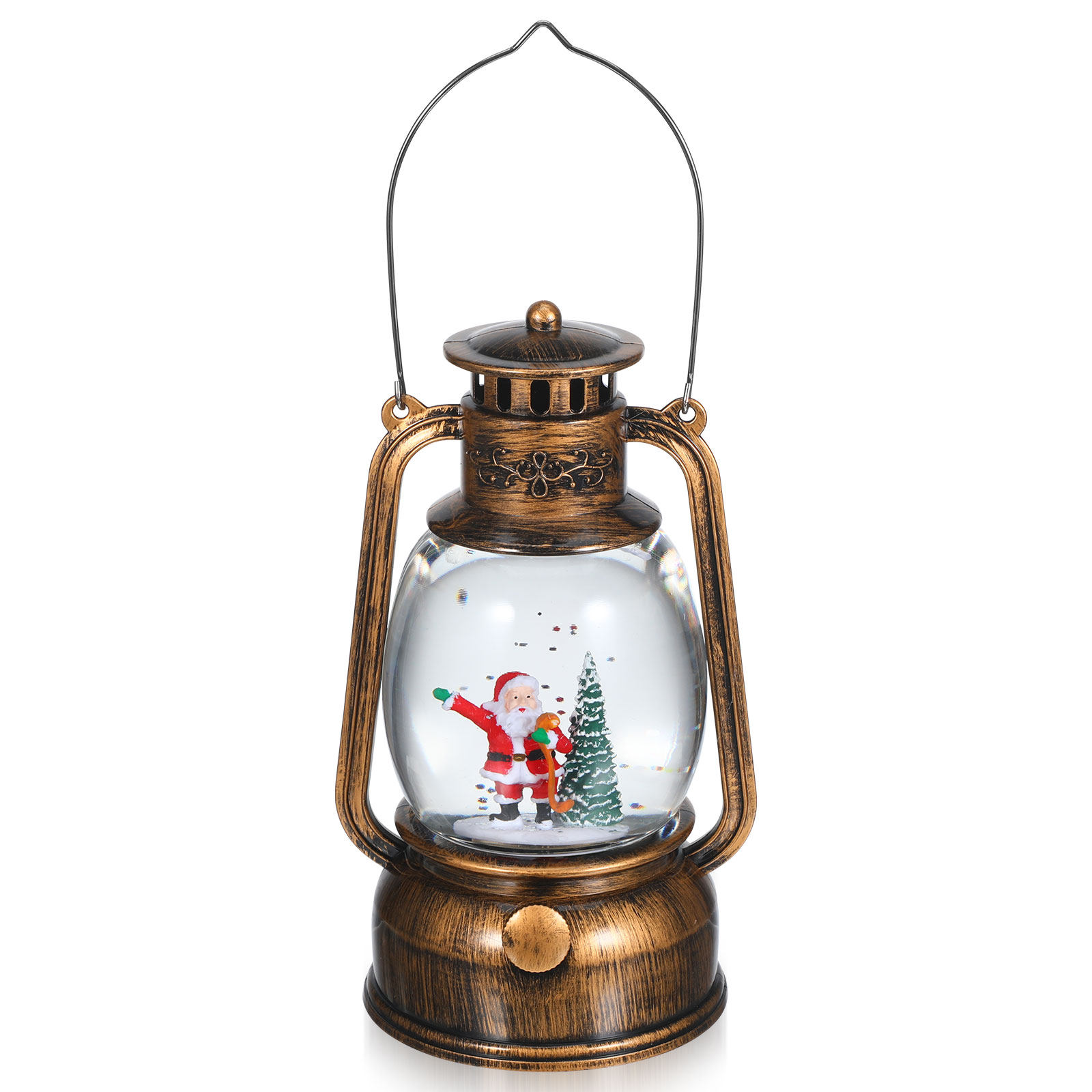 Lentera Bola Salju Natal denga - Snow Globe Musical ulasan dan harga