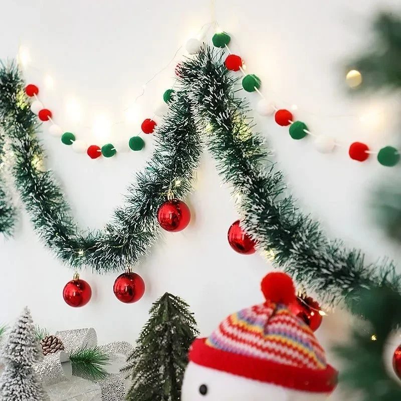 Pita Natal, Hiasan Glitter, Ga - Tinsel Garland Decoration ulasan dan harga
