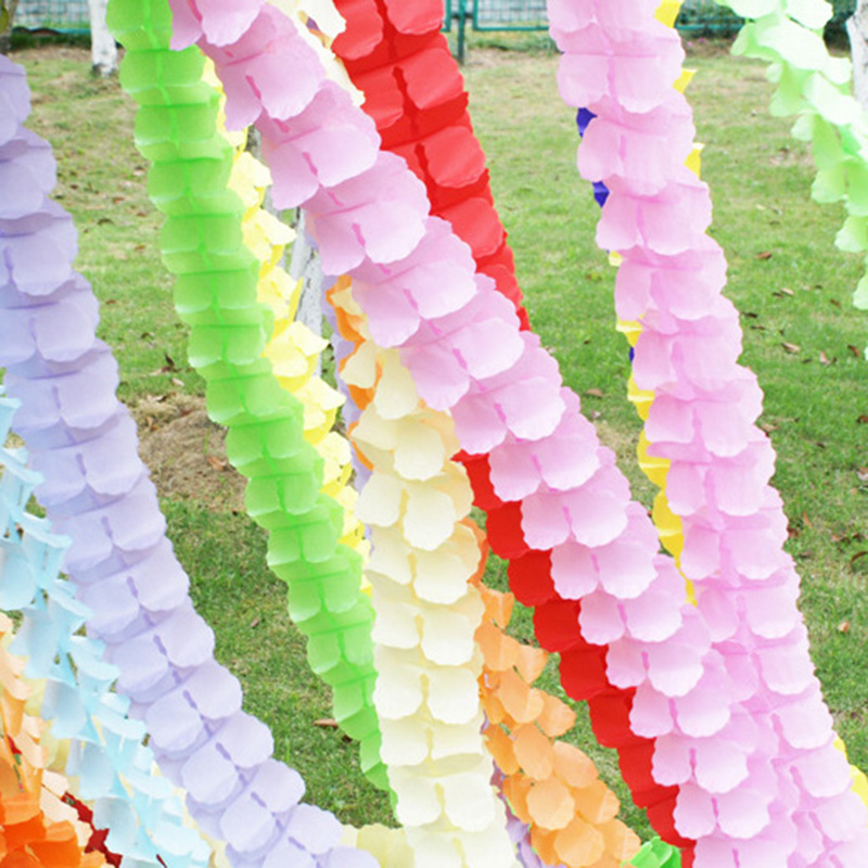 1 Buah 3M Karangan Bunga Kerta - Tinsel Garland Decoration ulasan dan harga