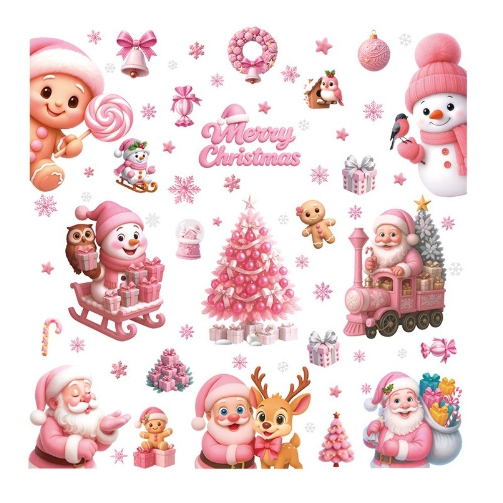 Stiker Jendela PVC yang Dapat  - Snowflake Window Decal ulasan dan harga