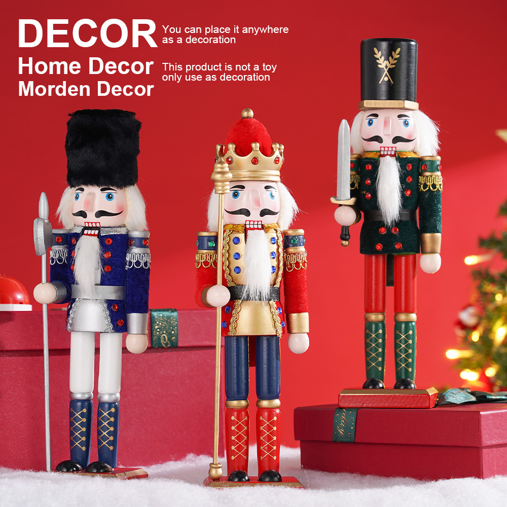 Pemecah kacang Natal 30cm, orn - Nutcracker Figurine ulasan dan harga