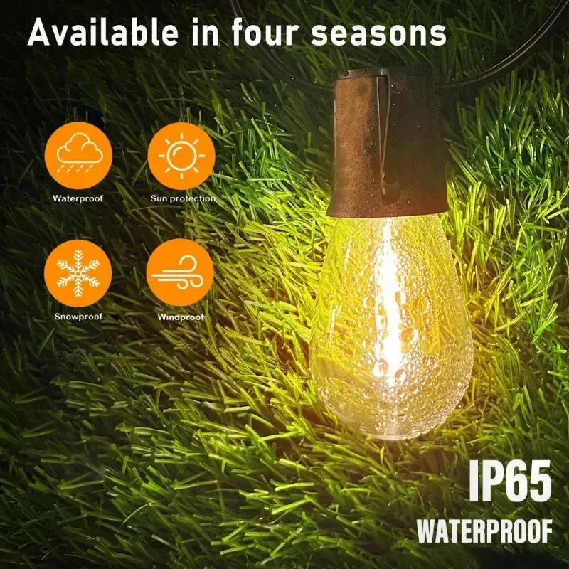 Lampu tali surya LED IP65 lamp - Led Fairy String Lights ulasan dan harga