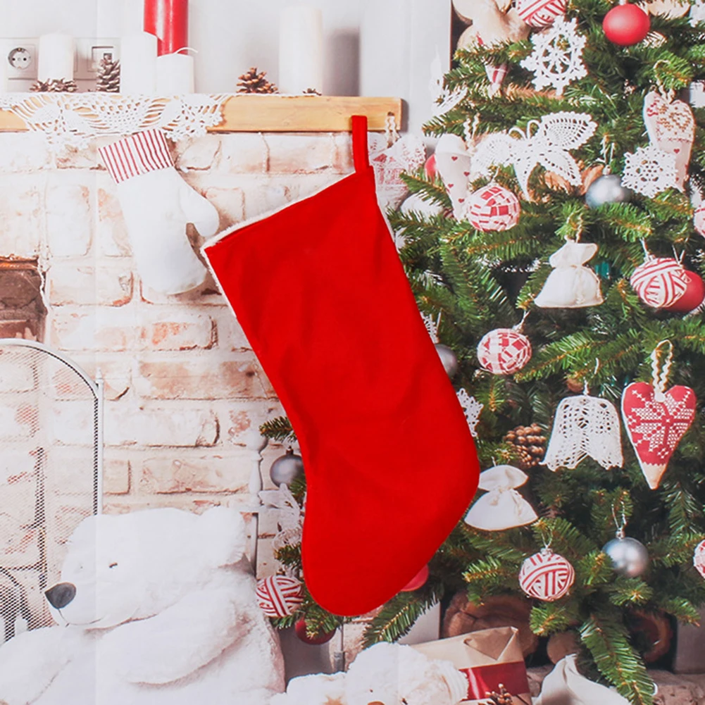 Boneka Santa Claus Tanpa Wajah - Christmas Stocking Hanging ulasan dan harga