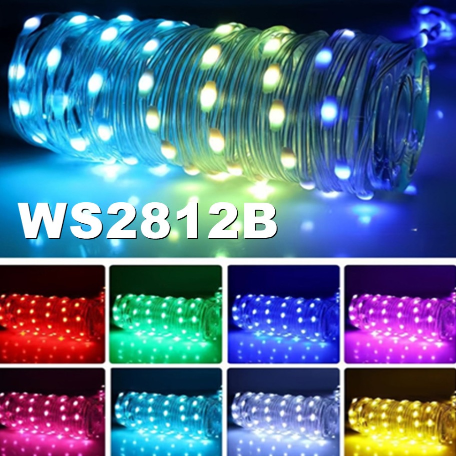 WS2812B Lampu LED Tali Pintar  - Led Fairy String Lights ulasan dan harga