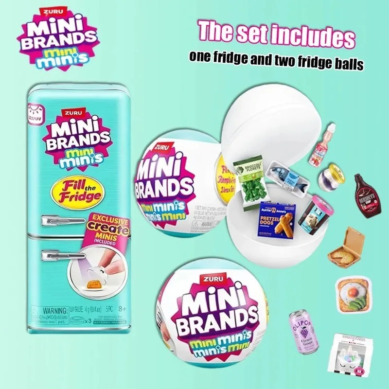 ZURU Original Fill The Fridge  - Ornament Ball Set ulasan dan harga