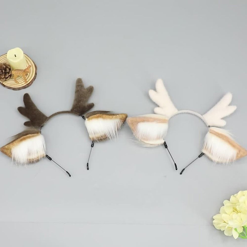Headband Tanduk Rusa Natal, Hi - Reindeer Antlers Headband ulasan dan harga