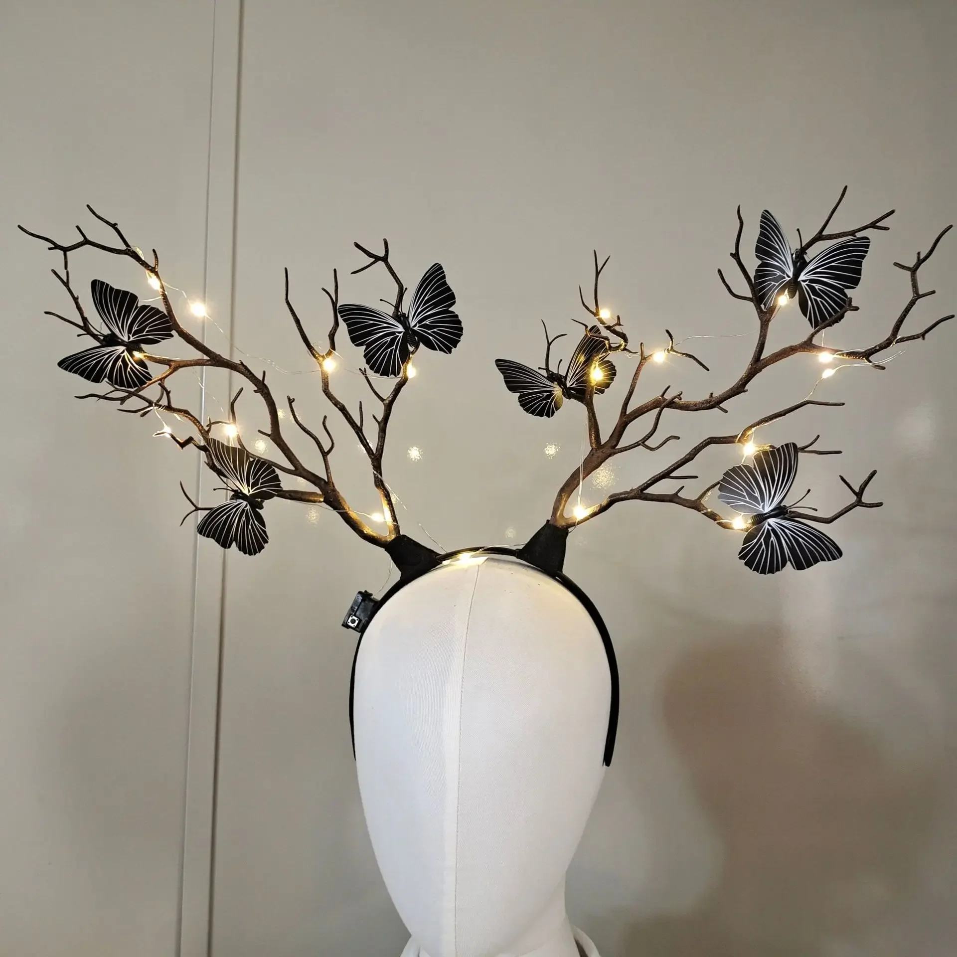 Bando tanduk rusa menyala pere - Reindeer Antlers Headband ulasan dan harga